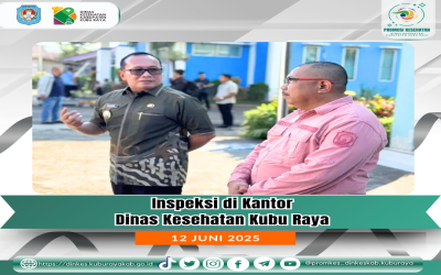 Bupati Inspeksi Dinkes KKR