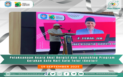 Pelaksanaan Aksi Bergizi & Launchin Program Inovasi Gerakan Satu Hari Satu Telur (Gestur)