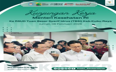 Kedatangan Menteri Kesehatan RI Ke Rsud TBSI
