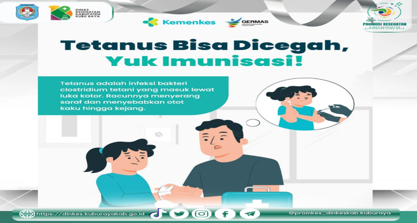 Cegah Tetanus Dengan Imunisasi!