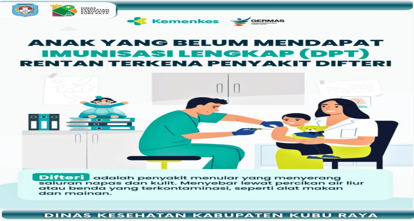 Belum Imunisasi Lengkap!. Anak Rentan Terkena Penyakit Difteri