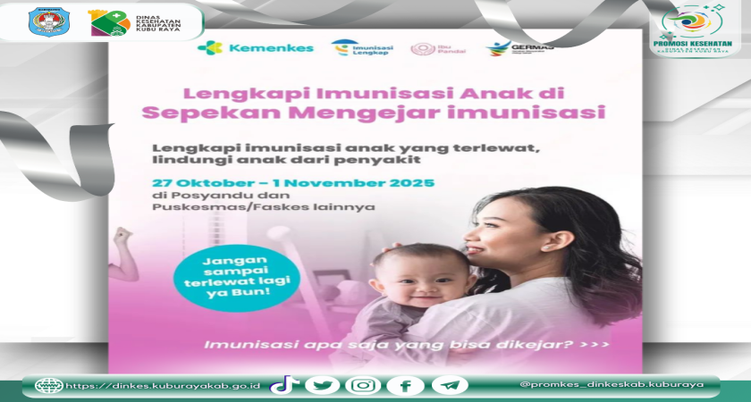 Lengkapi Imunisasi Dasar Anak yang Terlewat!