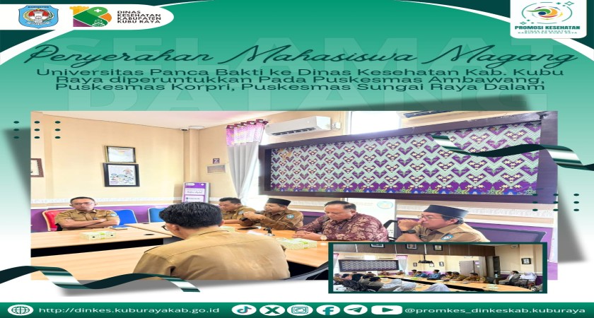 Penyerahan Mahasiswa Magang Universitas Panca Bakti (19/1/2026)