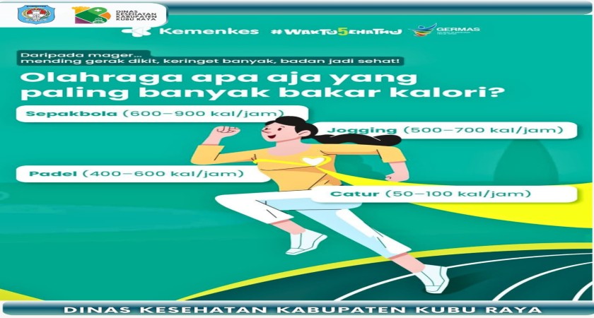 Ayo Olahraga dan Cek Kesehatan mu!  (25/8)