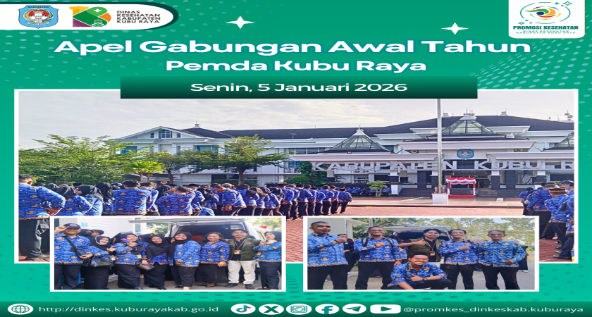 Apel Gabungan Awal Tahun Pemda Kubu Raya