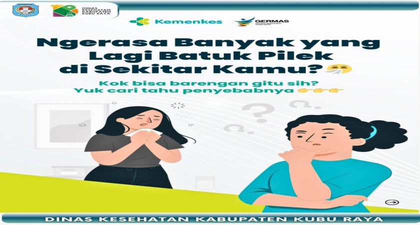 Kenali Penyebab Batuk Pilek!