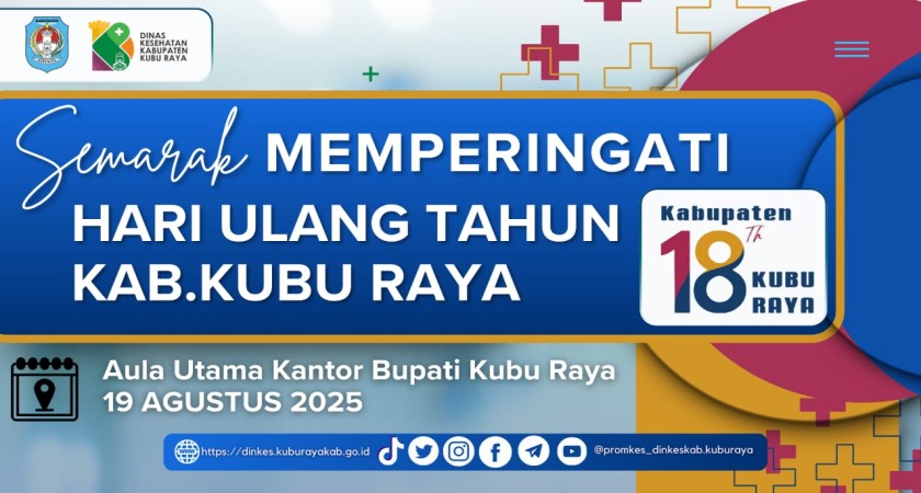 Bakti Sosial Bidang Kesehatan, Meriahkan Penutupan HUT ke-18 Kabupaten Kubu Raya
