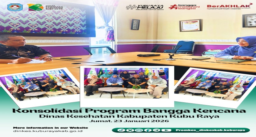 Konsolidasi Program Bangga Kencana, Jumat 23 Januari 2026