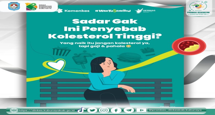 Kenali Penyebab Kolesterol Tinggi