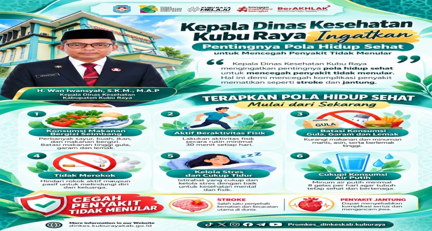 Terapkan Pola Hidup Sehat Mulai dari Sekarang