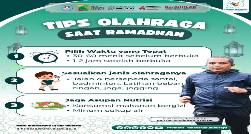 Tips Olahraga Saat Ramadhan