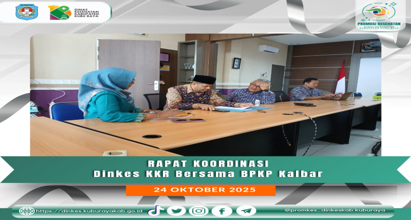 Rapat Koordinasi Dinkes KRR Bersama BPKP KalBar