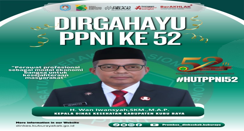 Dirgahayu ke-52 Persatuan Perawat Nasional Indonesia