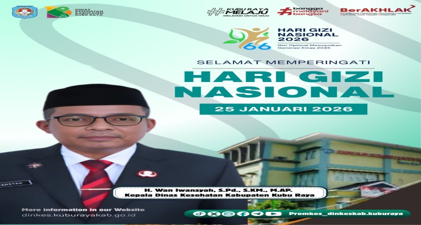 Selamat Memperingati Hari Gizi Nasional 2026