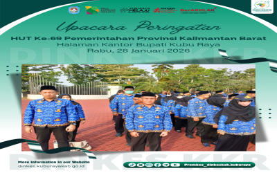 Upacara Memperingati Hari HUT Pemerintah Provinsi Kalimantan Barat ke 69
