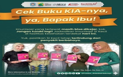 Cek Buku KIA-nya, ya, Bapak Ibu?