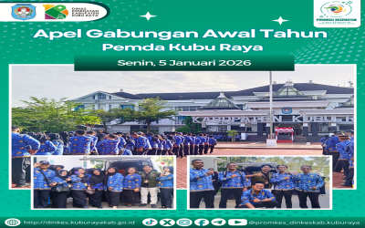 Apel Gabungan Awal Tahun Pemda Kubu Raya