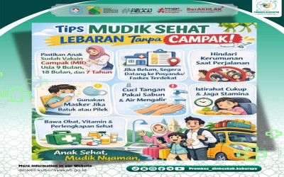 Tips Mudik Sehat Lebaran Tanpa Campak
