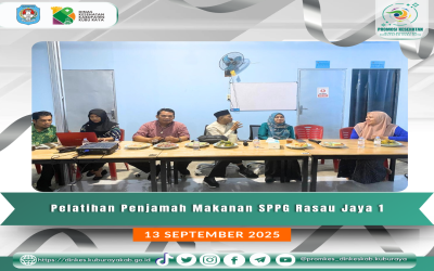 Pelatihan Penjamah Makanan di SPPG Rasau Jaya (13/9)