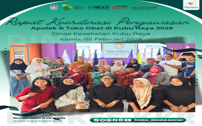 Rakor Pengawasan Apotek dan Toko Obat