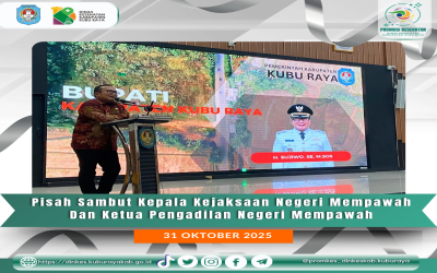 Pisah Sambut Kepala Kejaksaan Negeri Mempawah dan Ketua Pengadilan Negeri Mempawah