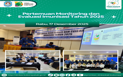 Pertemuan Monitoring dan Evaluasi Imunisasi Tahun 2025