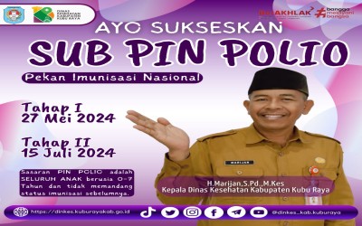 Sukseskan SUB PIN POLIO Tahap II Tahun 2024