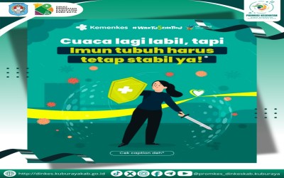 Jaga Imun Tetap Stabil pada Cuaca yang Berubah-Ubah