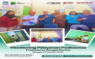 Peninjauan UGD Puskesmas Sungai Durian