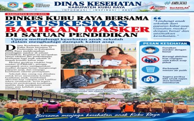 Dinkes Kubu Raya Melakukan GEBRAK