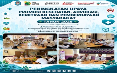 Peningkatan Upaya Promosi Kesehatan dan Pemberdayaan Masyarakat