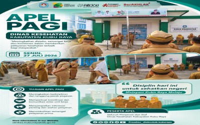 Apel Pagi Dinkes Kab. Kubu Raya