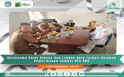Kerjasama Antar Dinas Kesehatan dan Labkes Kota  Pontianak (3/9)