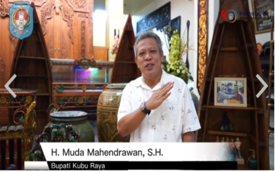 Meriahkan HUT ke-15, Kubu Raya Gelar Fesra Sampan Menanjak