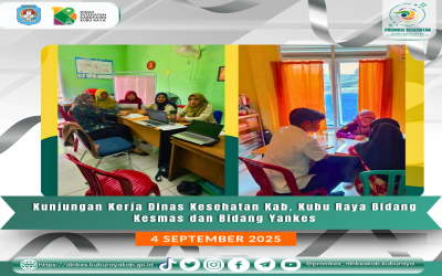 Kunjungan Kerja Dinas Kesehatan di Bidang Kesmas dan Yankes (4/9/2025)
