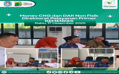 Monitoring dan Evaluasi (Monev) CKG dan DAK Non Fisik oleh Direktorat Pelayanan Primer Kementerian Kesehatan RI